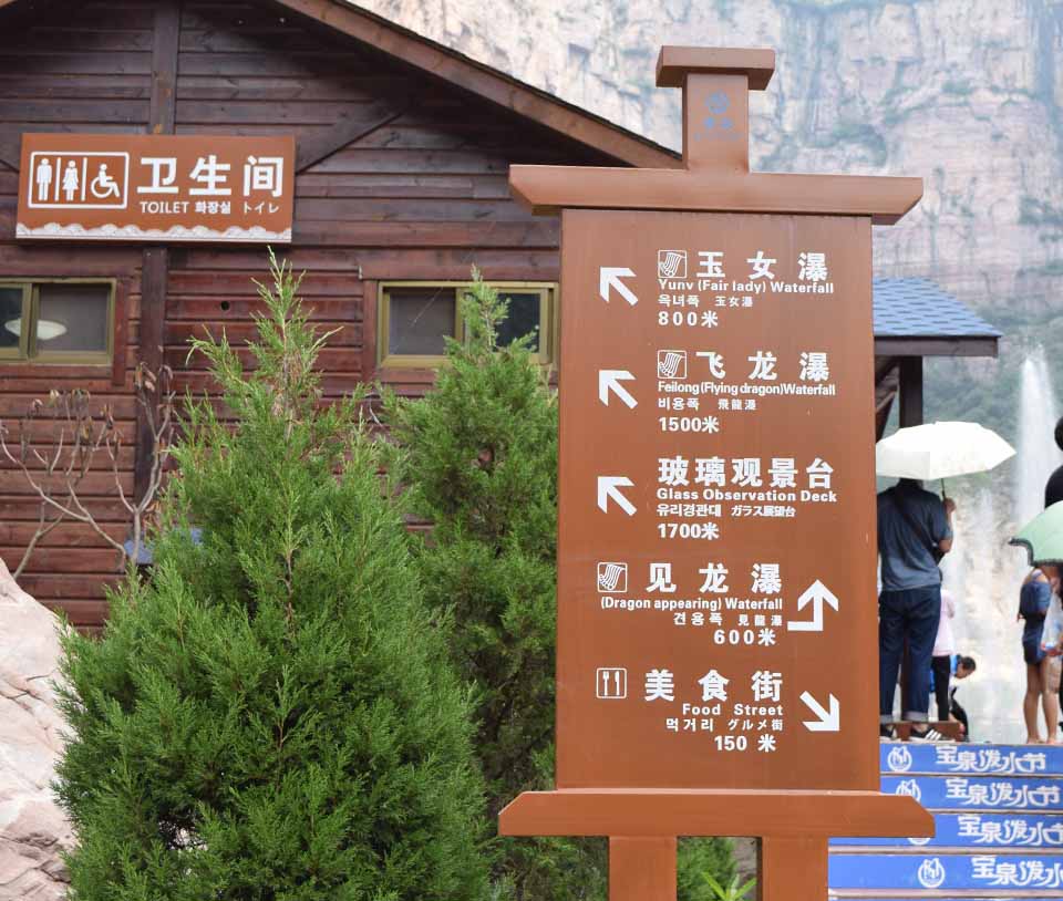 旅游景區中導向系統的作用